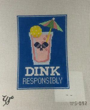 * Wipstitch Needleworks WS092 Dink Responsibly