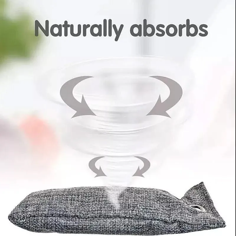 6 x 50g Bamboo Charcoal Purifying Bags Natural Air Fresheners