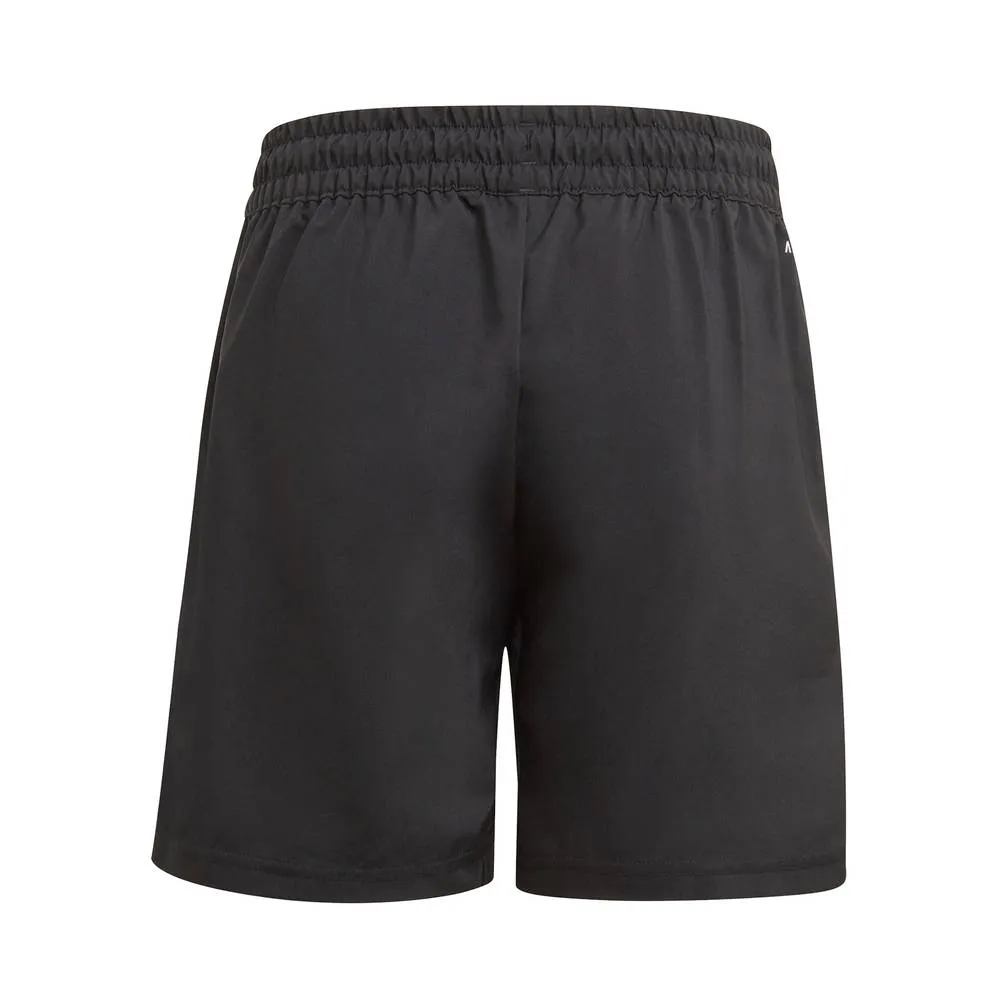 adidas Boys' 3 Stripe Club Short (Black/White)