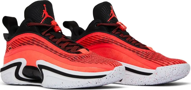 Air Jordan 36 Low PF Infrared Sneakers, Red