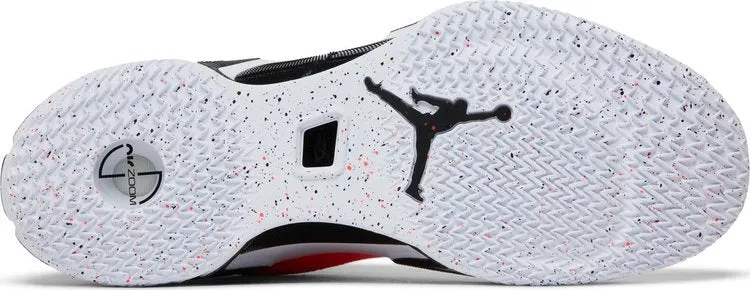 Air Jordan 36 Low PF Infrared Sneakers, Red