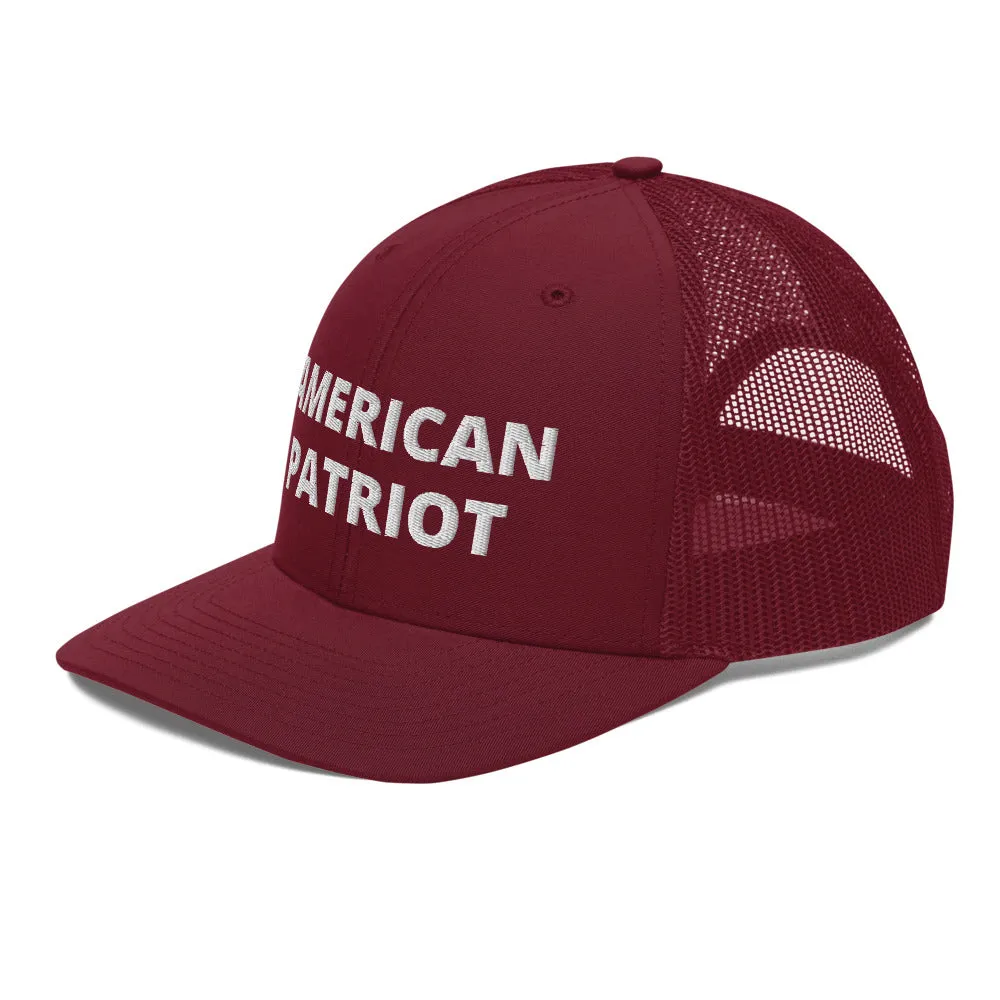 American Patriot Trucker Cap