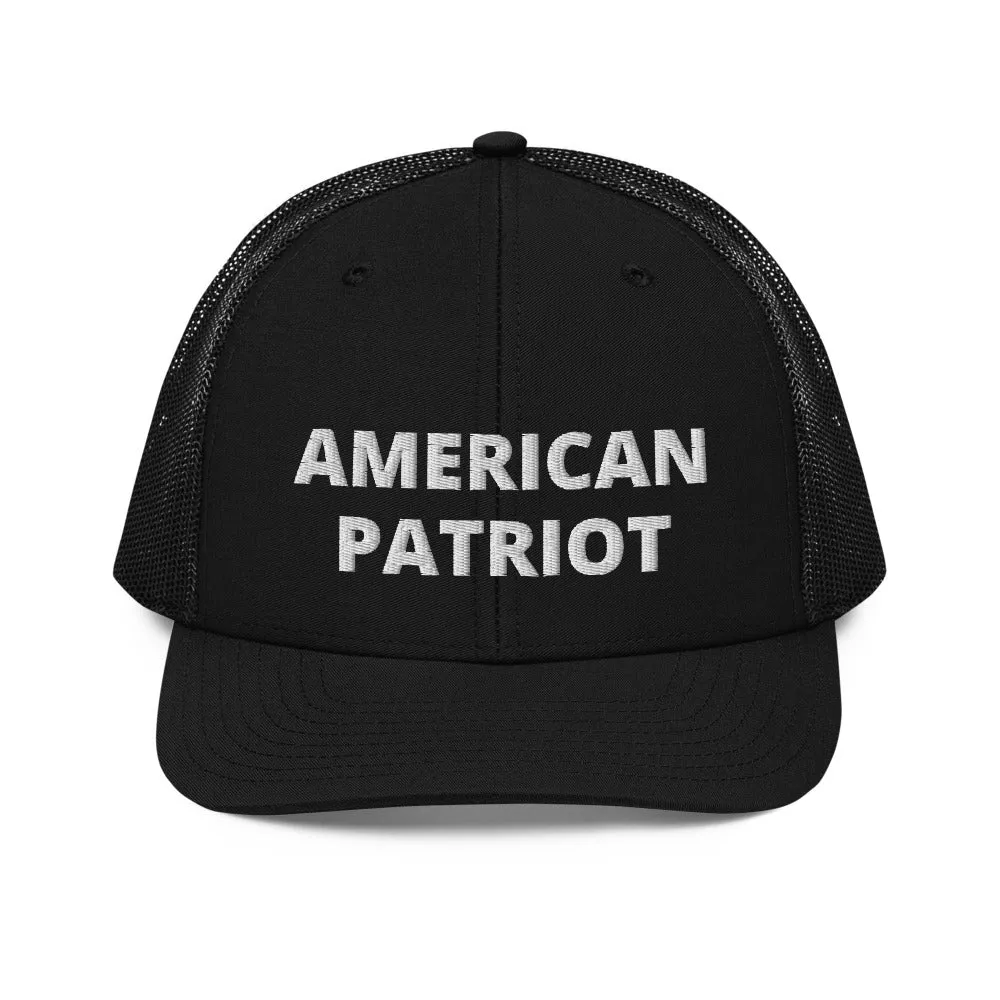 American Patriot Trucker Cap