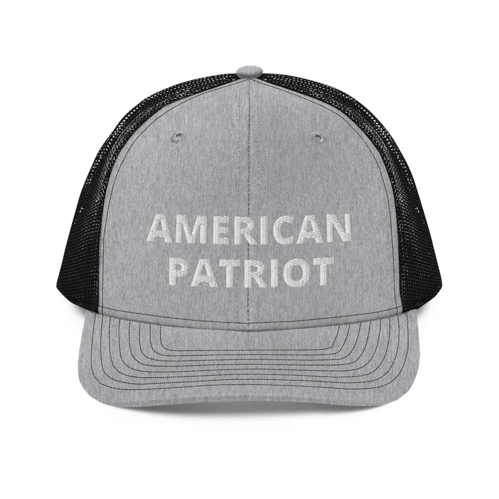 American Patriot Trucker Cap