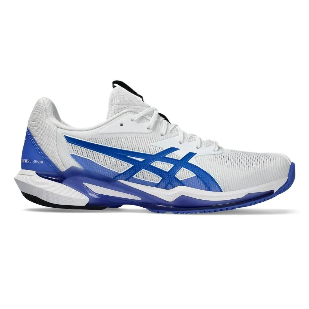 Asics Solution Speed FF 3 Men's Tennis Shoe (White/Tuna Blue)