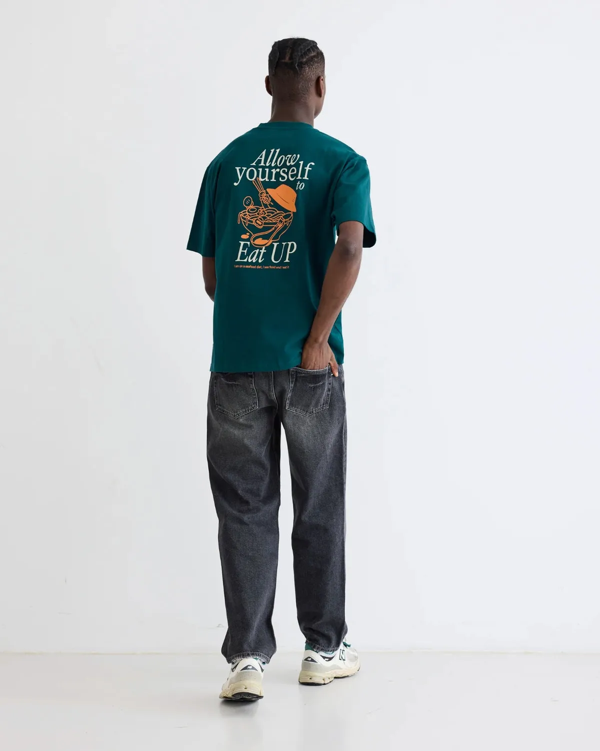 Baine Eat Tee - Sports Green