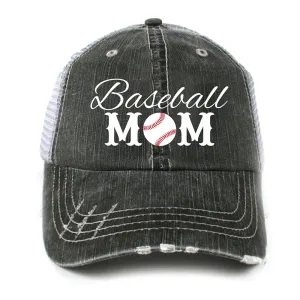 Baseball Mom Trucker Hat