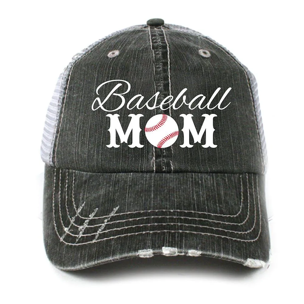 Baseball Mom Trucker Hat