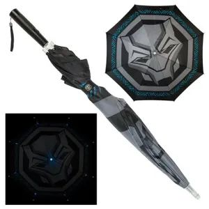 Black Panther LED Logo Umbrella