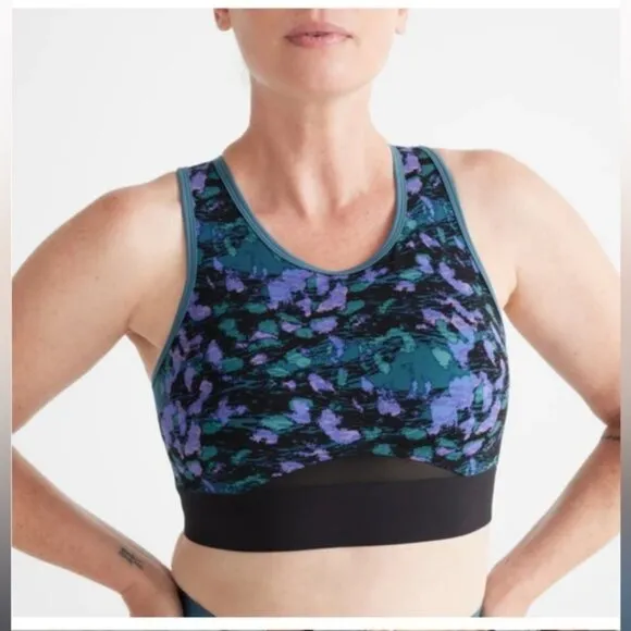 BNWT Knix Momenta Racerback Sports Bra - GALACTICA