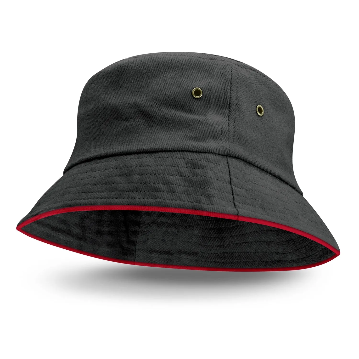 Bondi Bucket Hat-Coloured Sandwich Trim(SHW-25T)