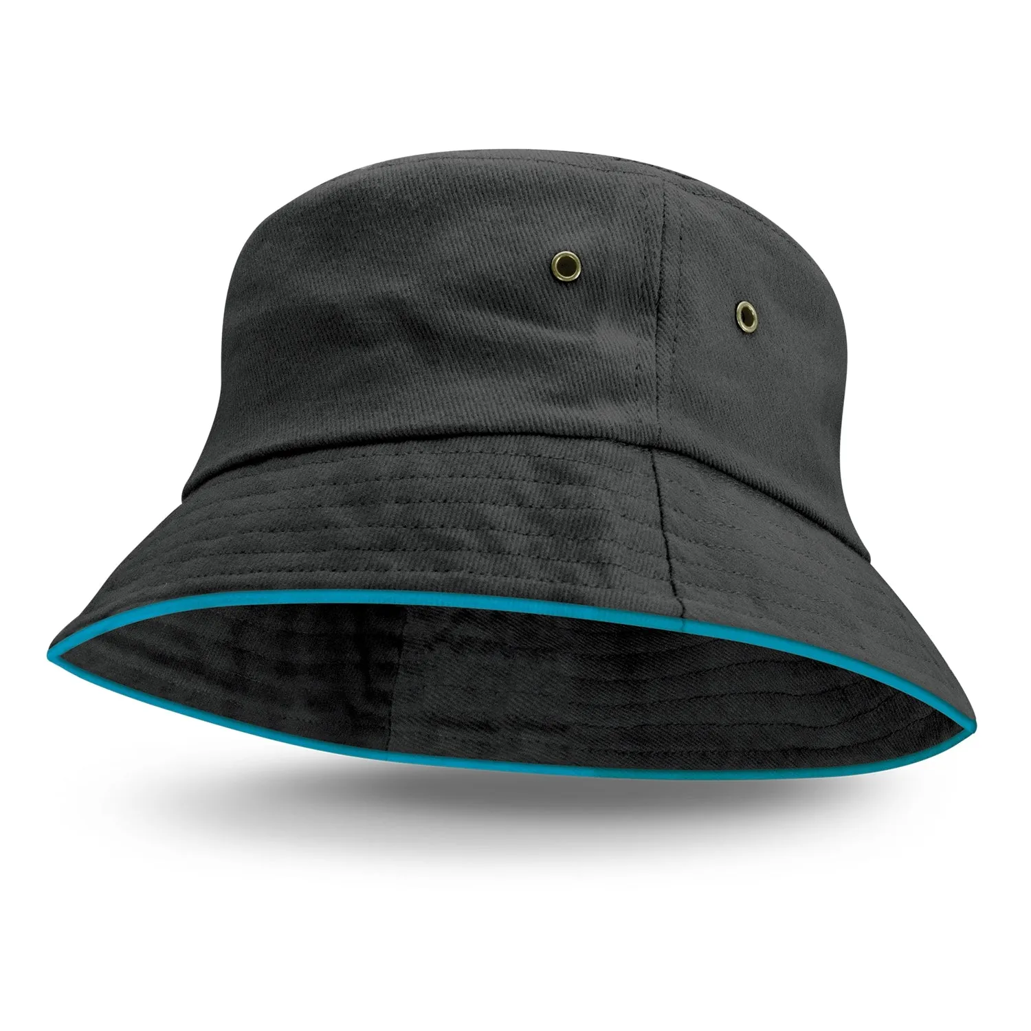 Bondi Bucket Hat-Coloured Sandwich Trim(SHW-25T)