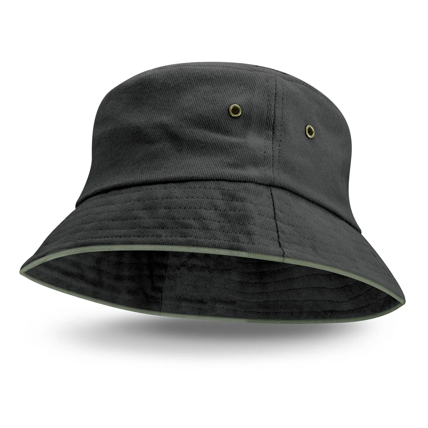 Bondi Bucket Hat-Coloured Sandwich Trim(SHW-25T)