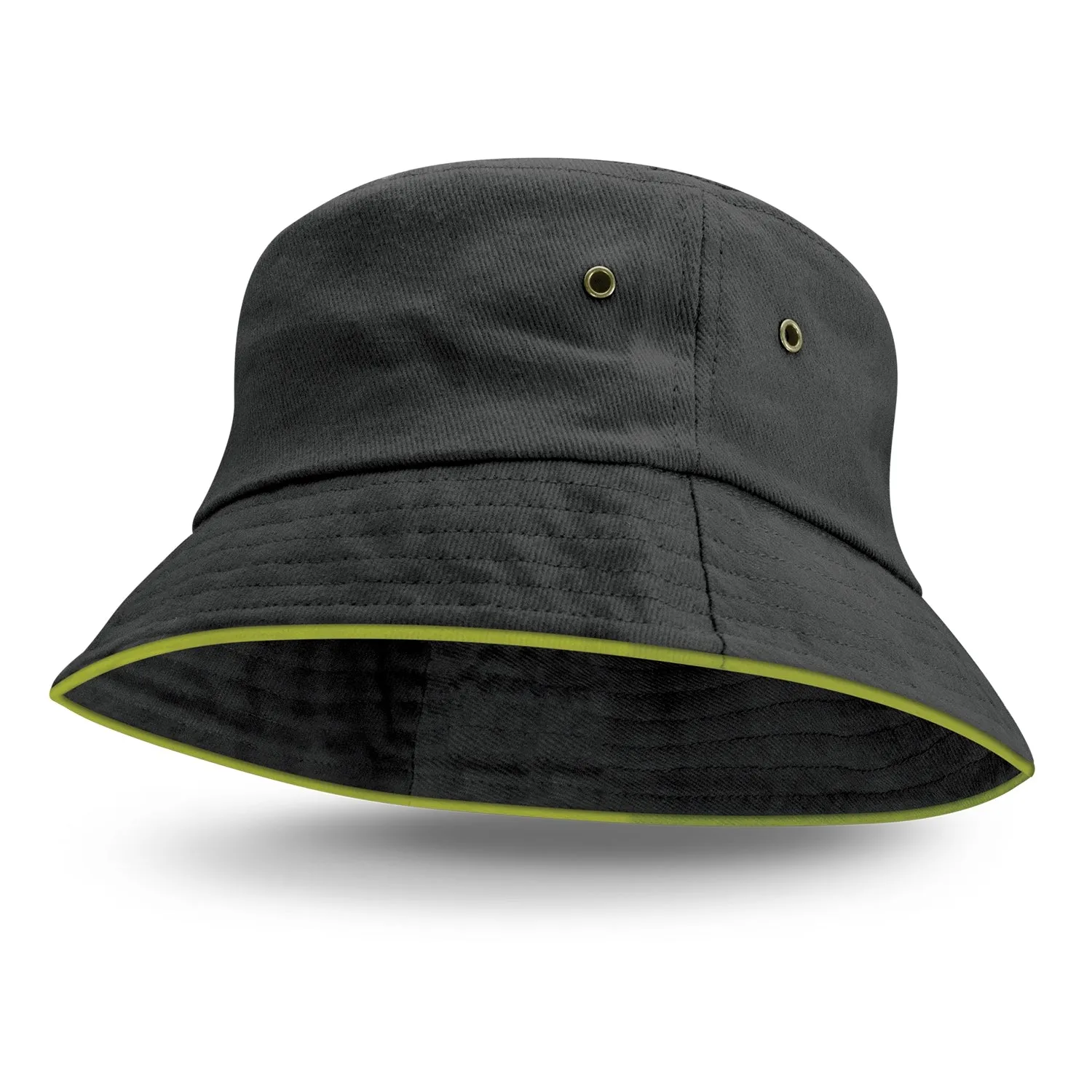 Bondi Bucket Hat-Coloured Sandwich Trim(SHW-25T)