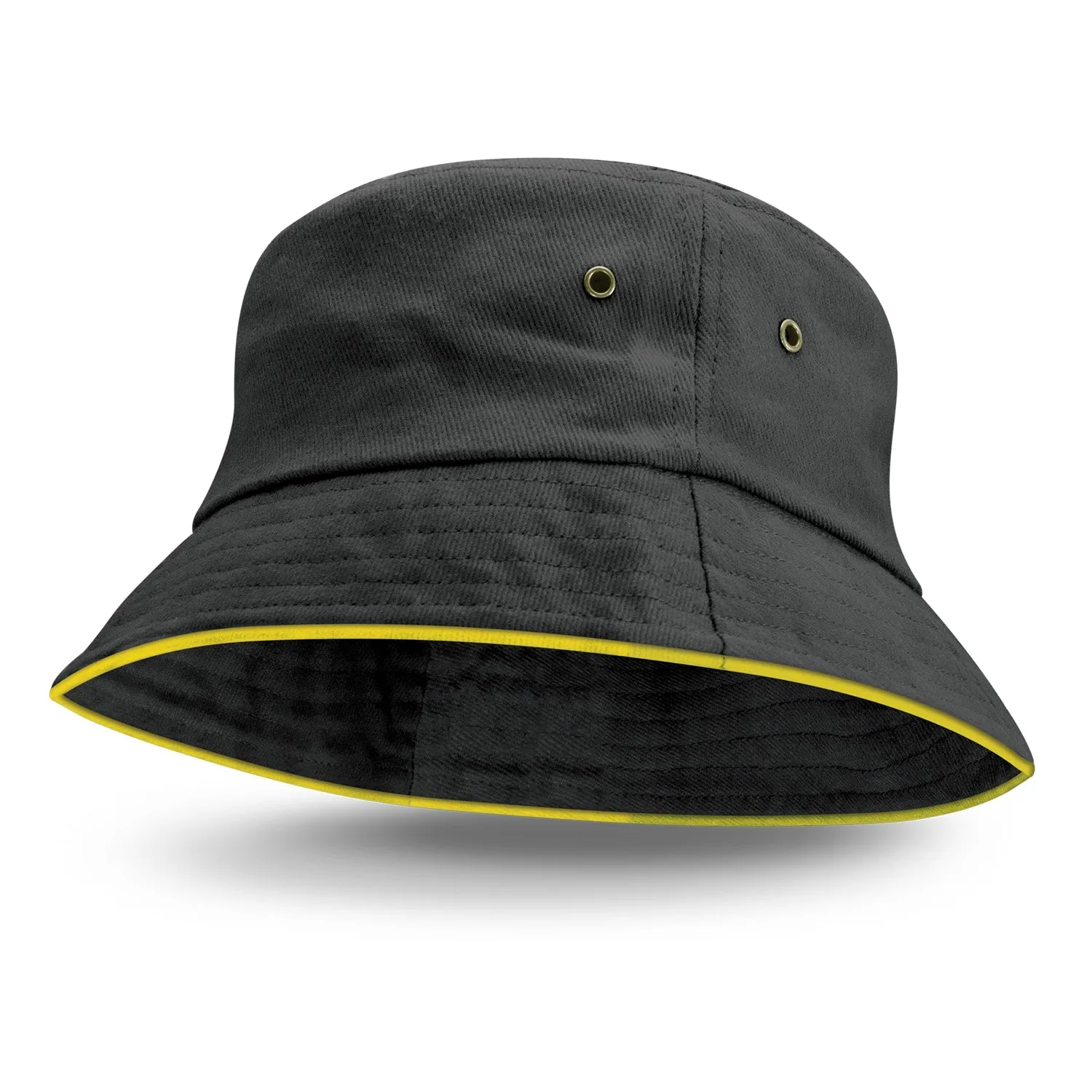 Bondi Bucket Hat-Coloured Sandwich Trim(SHW-25T)