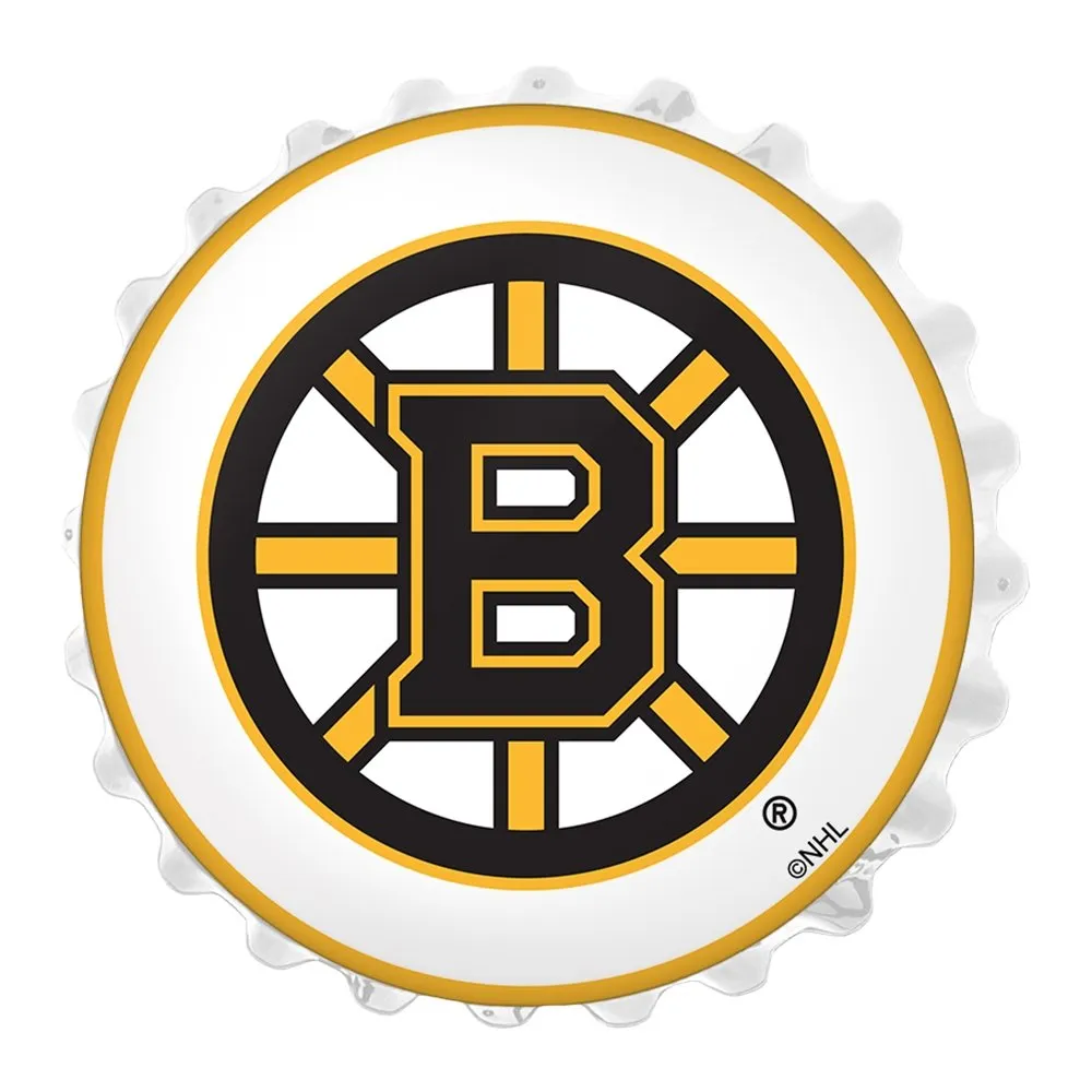 Boston Bruins: Bottle Cap Wall Light
