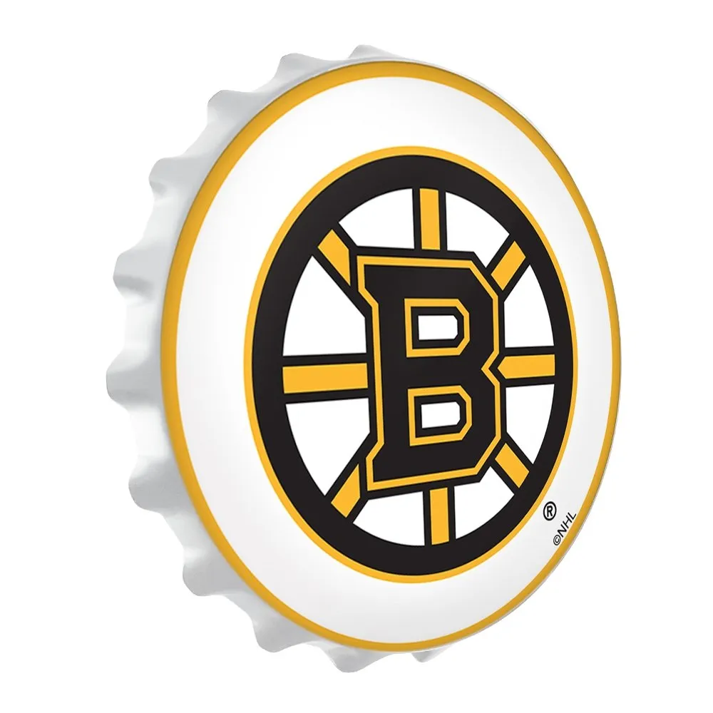 Boston Bruins: Bottle Cap Wall Light