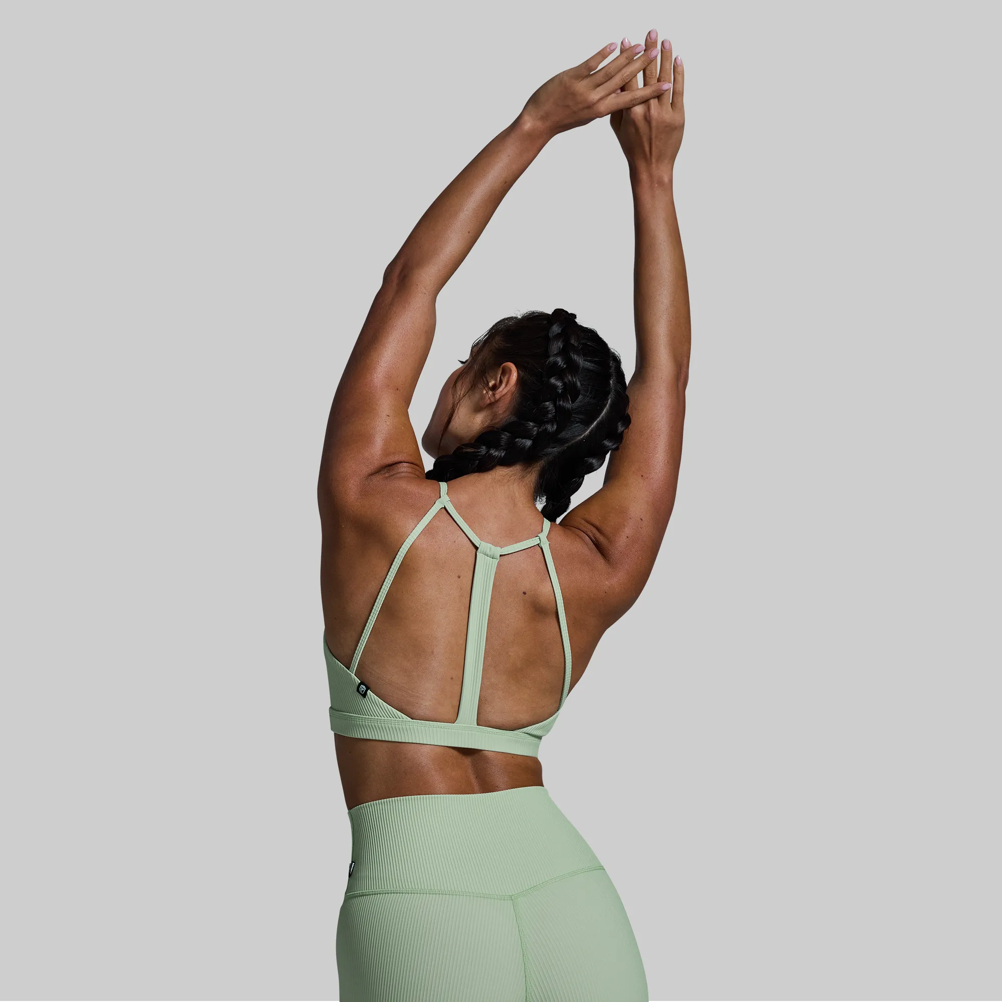 Break the Limits Sports Bra (Cameo Green)