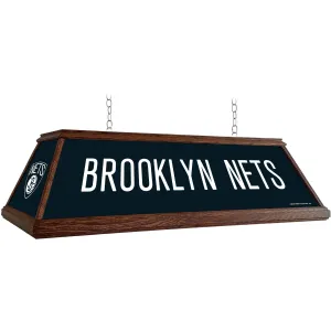 Brooklyn Nets: Premium Wood Pool Table Light