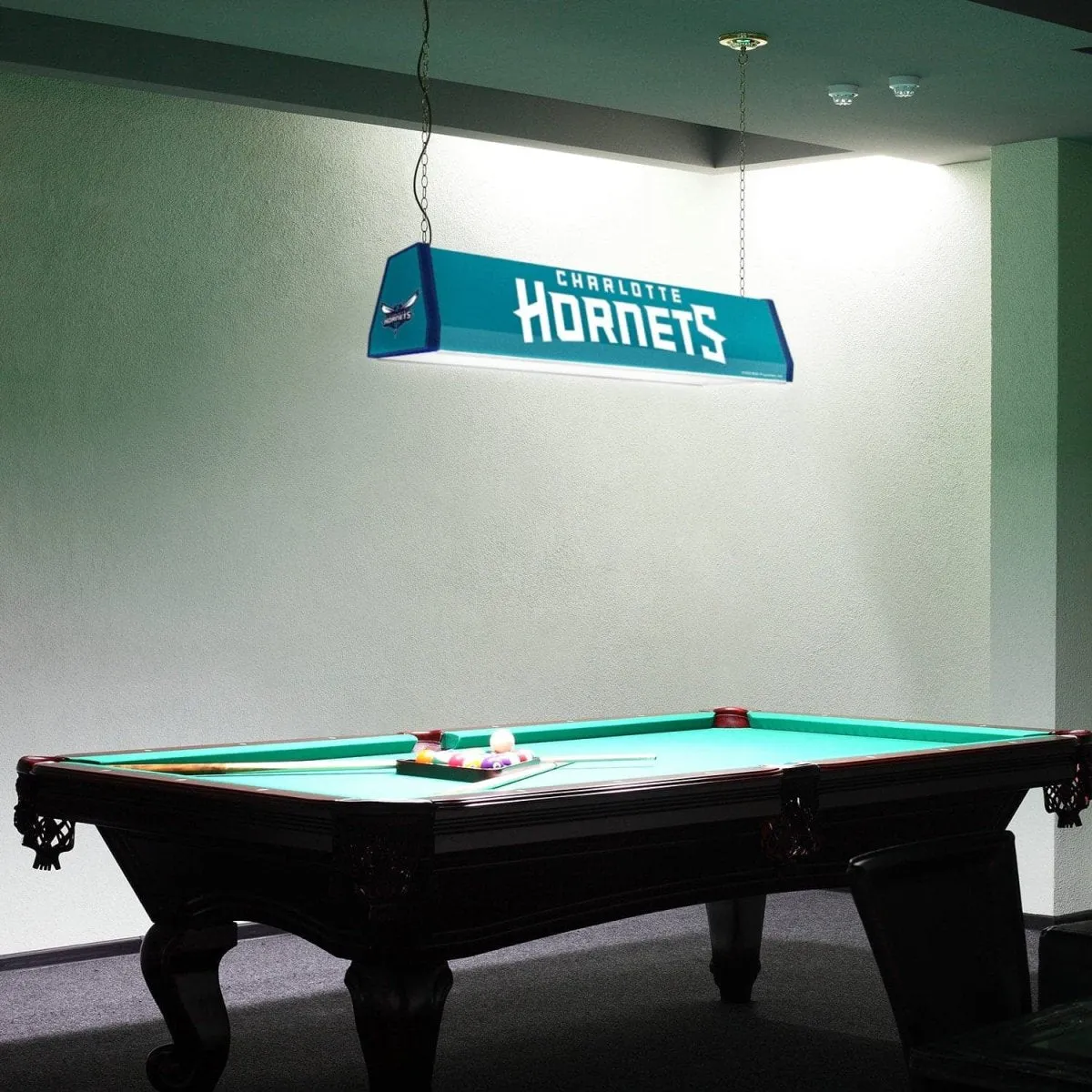 Charlotte Hornets: Standard Pool Table Light
