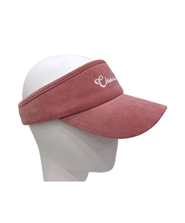 CHUCUCHU Corduroy Pastel Visor