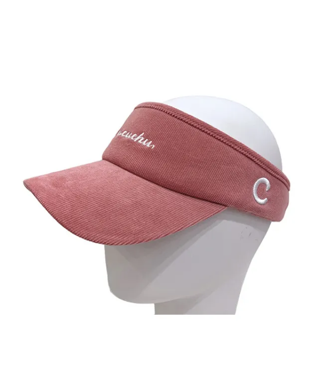 CHUCUCHU Corduroy Pastel Visor