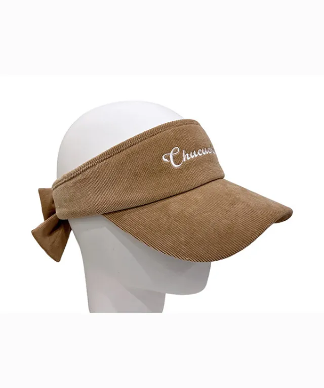 CHUCUCHU Corduroy Pastel Visor