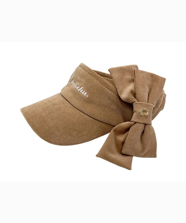CHUCUCHU Corduroy Pastel Visor