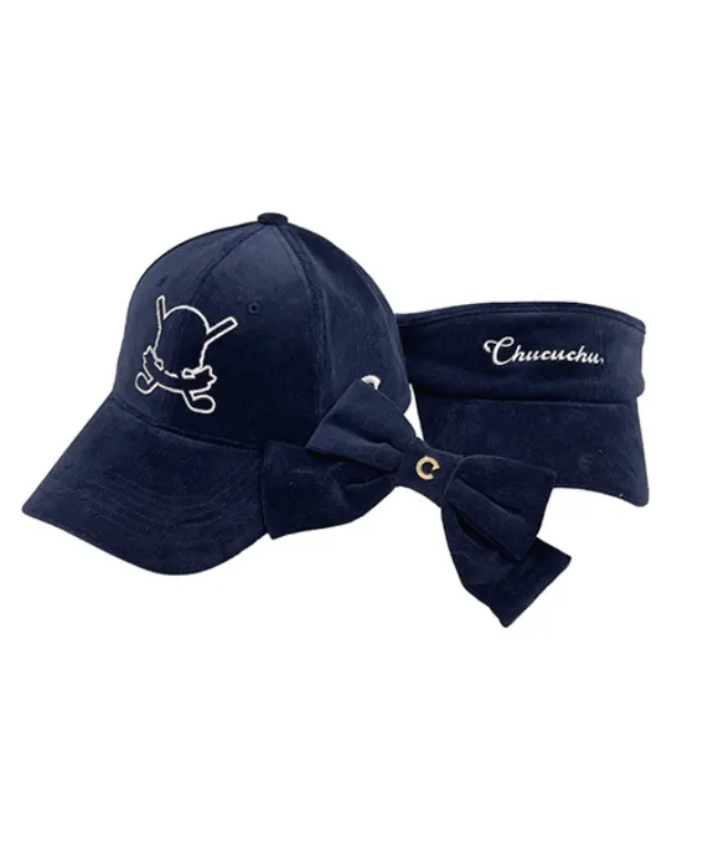CHUCUCHU Corduroy Pastel Visor