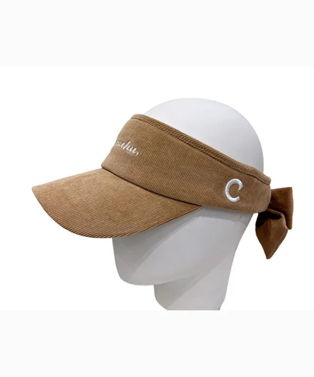 CHUCUCHU Corduroy Pastel Visor