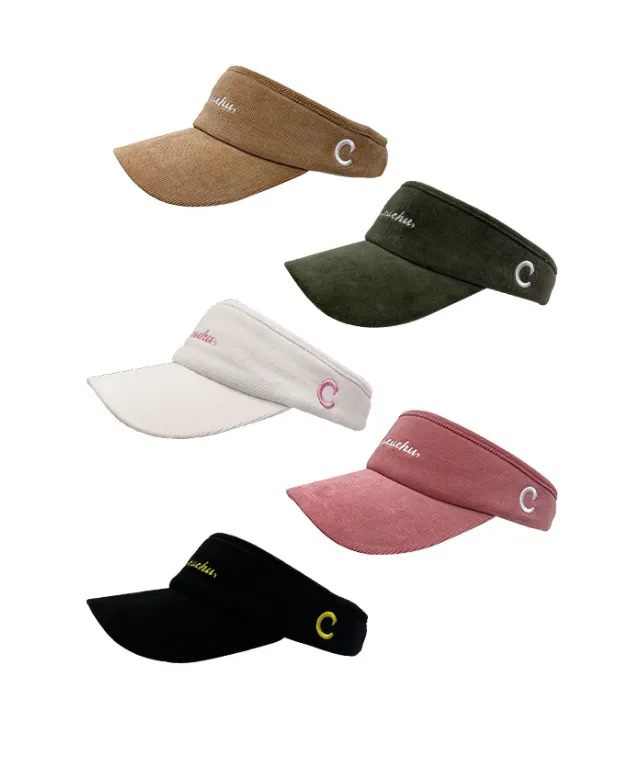 CHUCUCHU Corduroy Pastel Visor