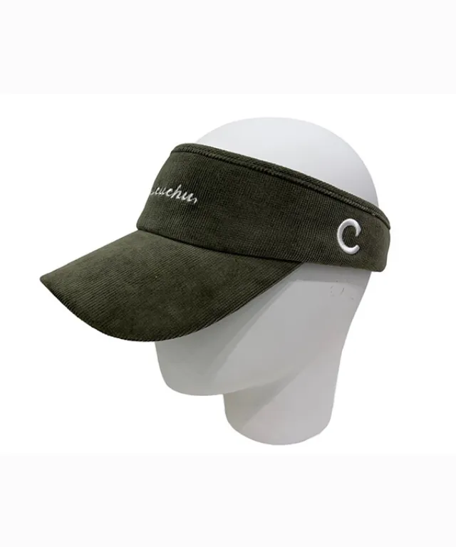 CHUCUCHU Corduroy Pastel Visor