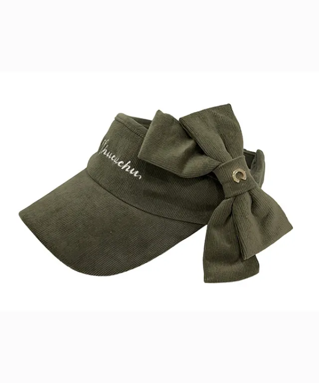 CHUCUCHU Corduroy Pastel Visor