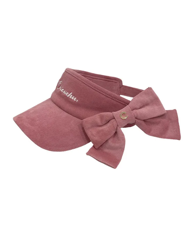 CHUCUCHU Corduroy Pastel Visor