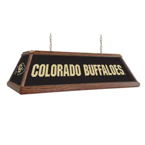 Colorado Buffaloes: Premium Wood Pool Table Light