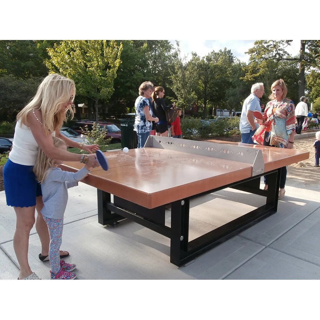 Concrete & Steel Ping Pong Table
