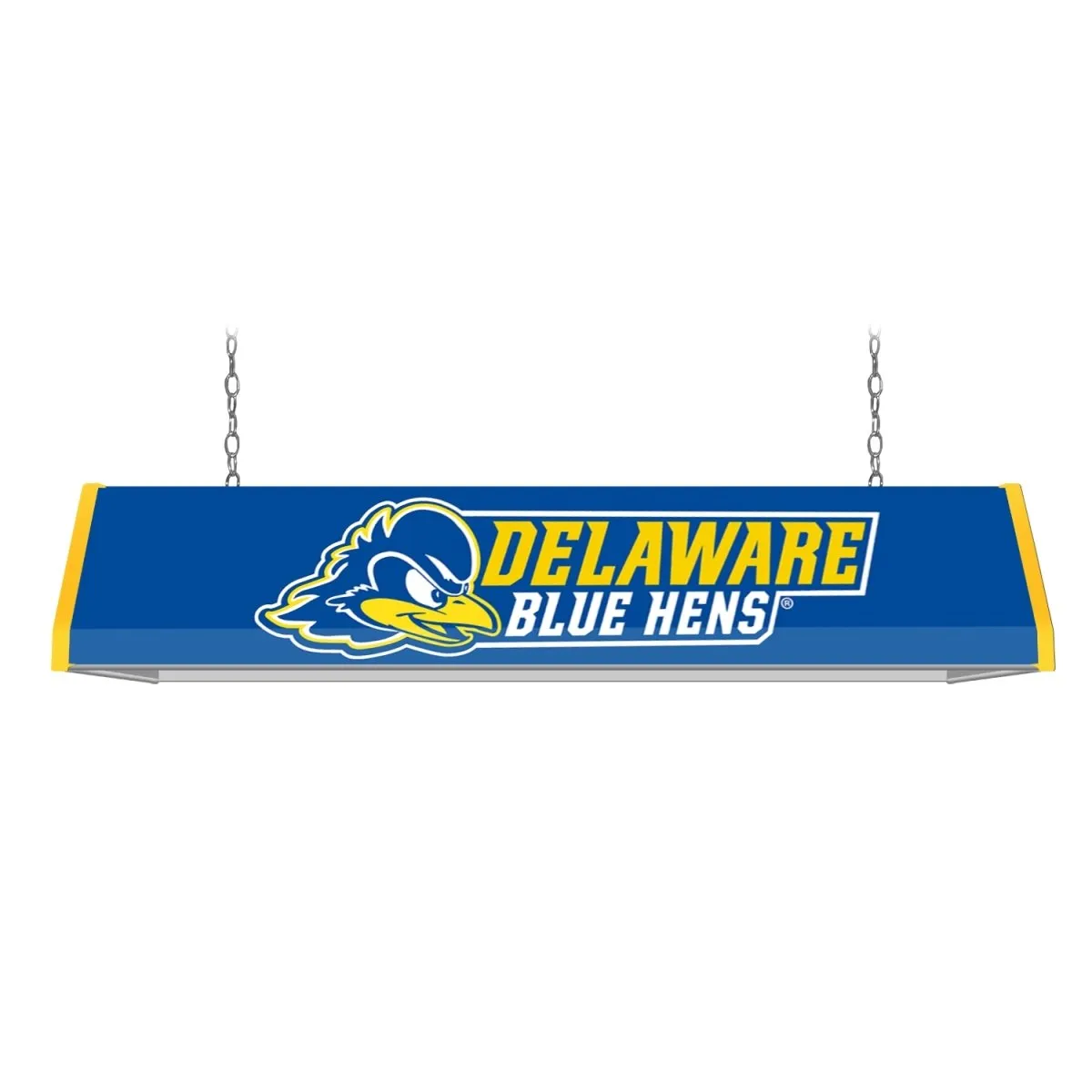 Delaware Blue Hens: Logo - Standard Pool Table Light