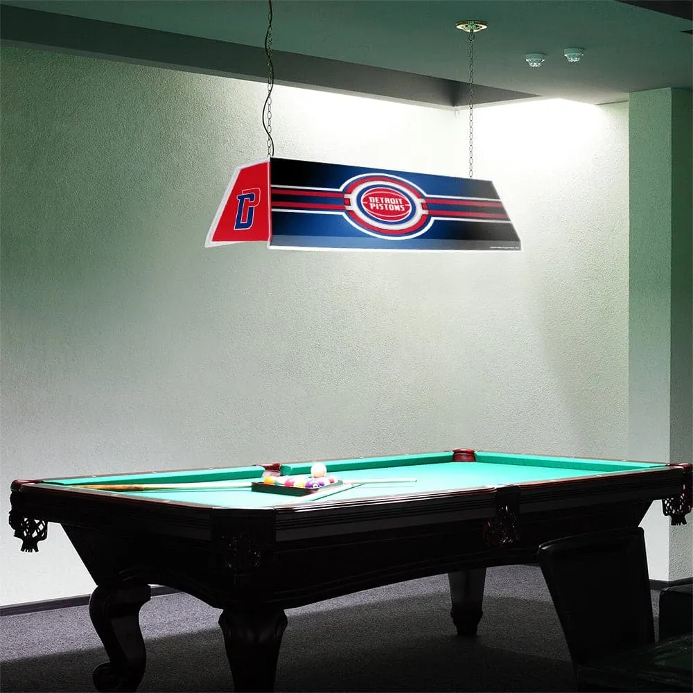 Detroit Pistons: Edge Glow Pool Table Light