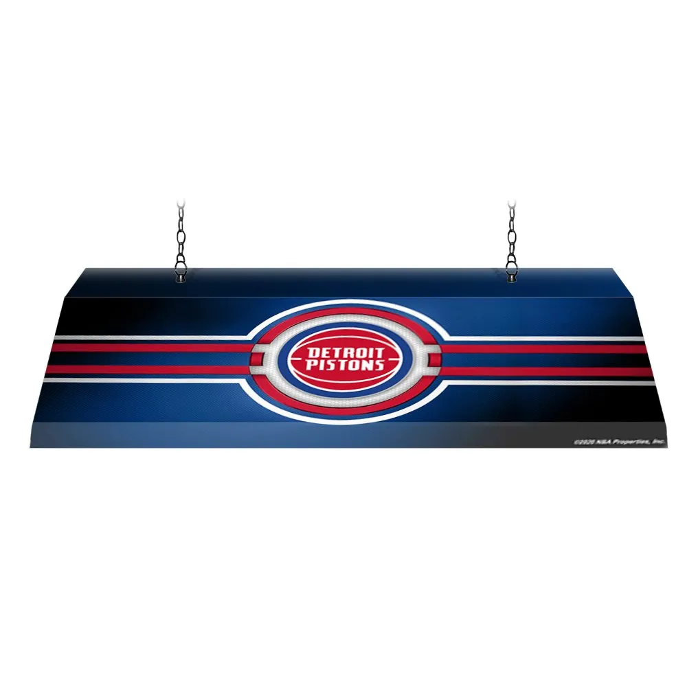 Detroit Pistons: Edge Glow Pool Table Light