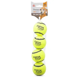 FOFOS Sports Fetch Ball, Pack of 4