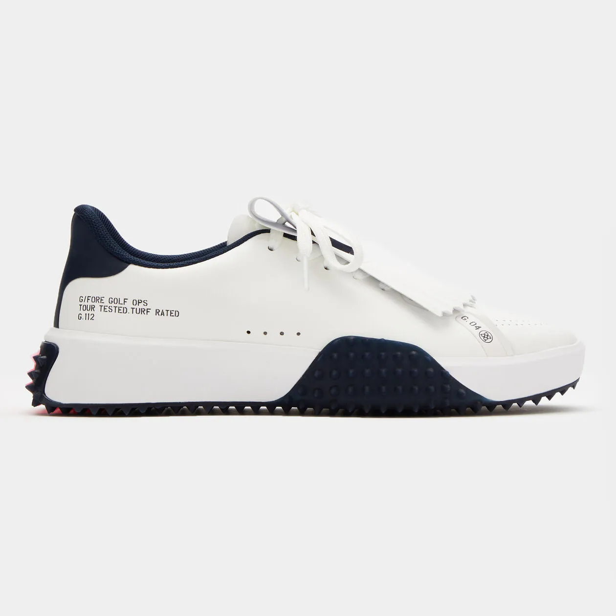 G/FORE G.112 Kiltie Womens Golf Shoe - Snow / Twilight