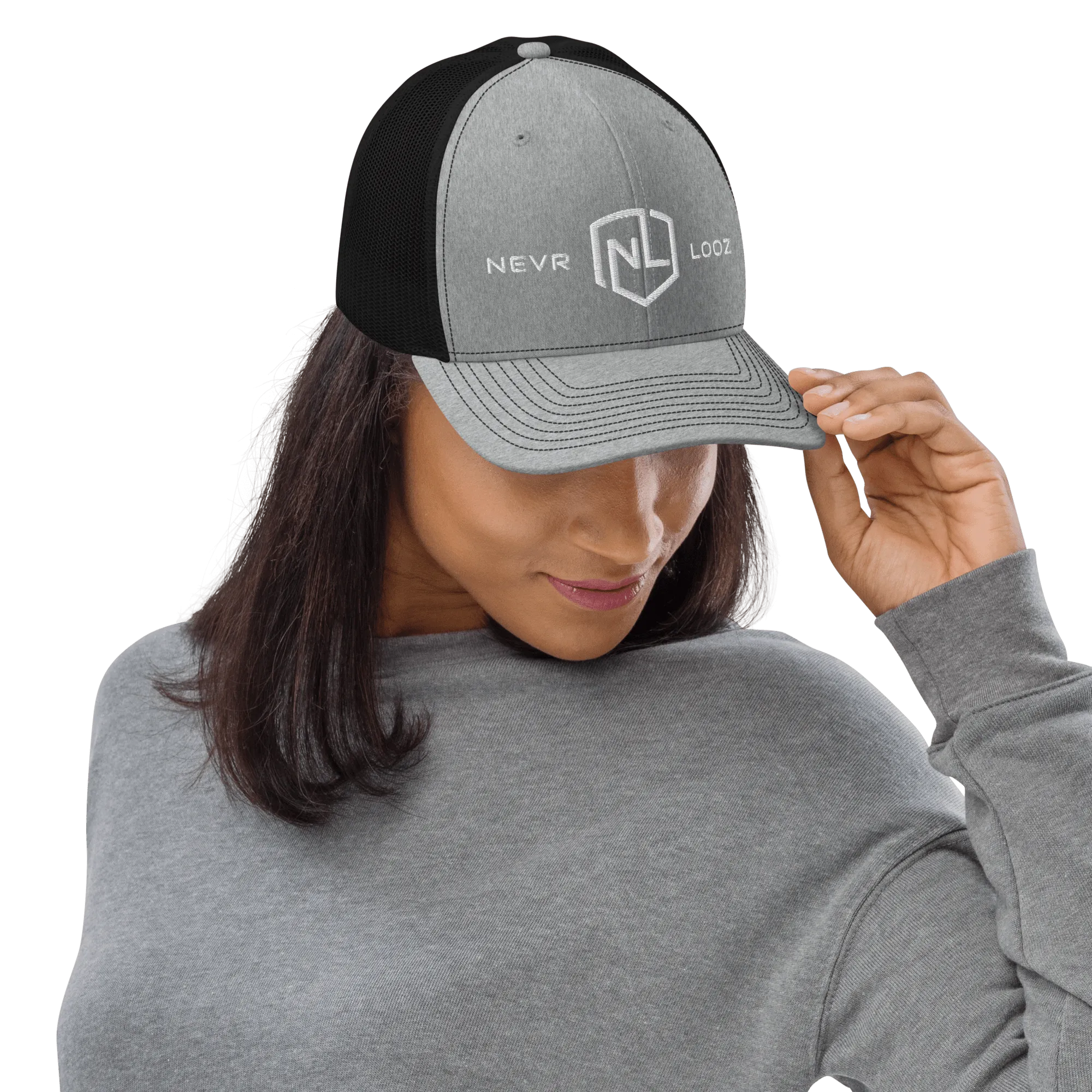 Hat - NL Straight Logo Trucker