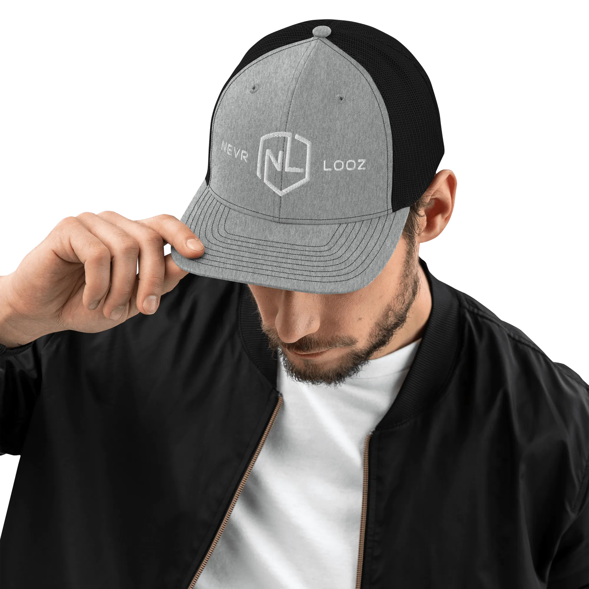 Hat - NL Straight Logo Trucker