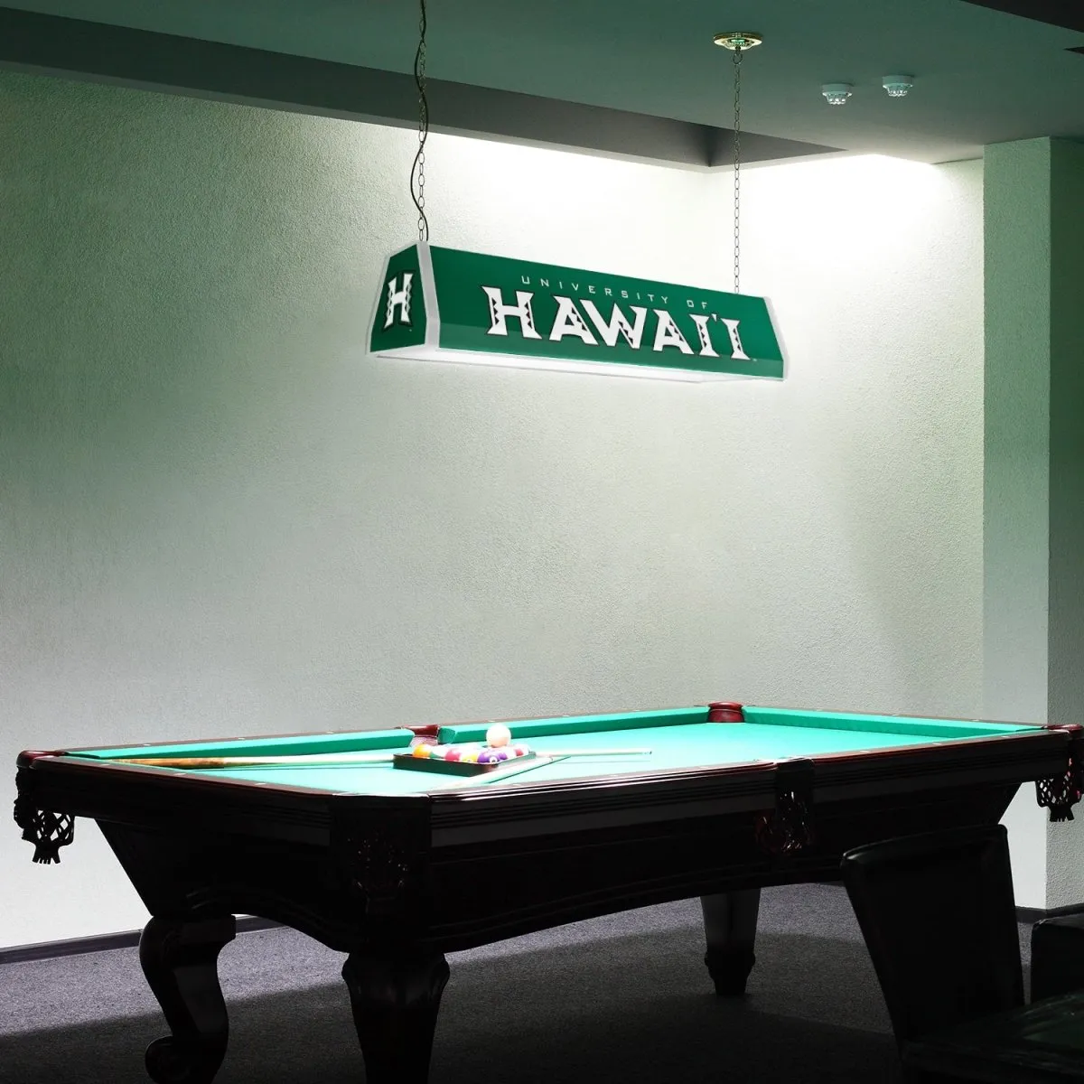 Hawaii Warriors: Standard Pool Table Light
