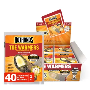 Hot Hands Toe Warmers (40 Pairs)