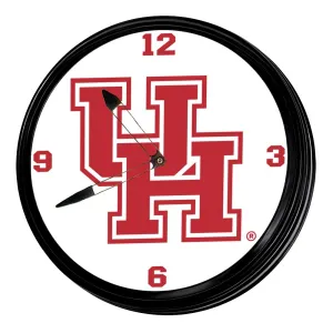 Houston Cougars: Retro Lighted Wall Clock