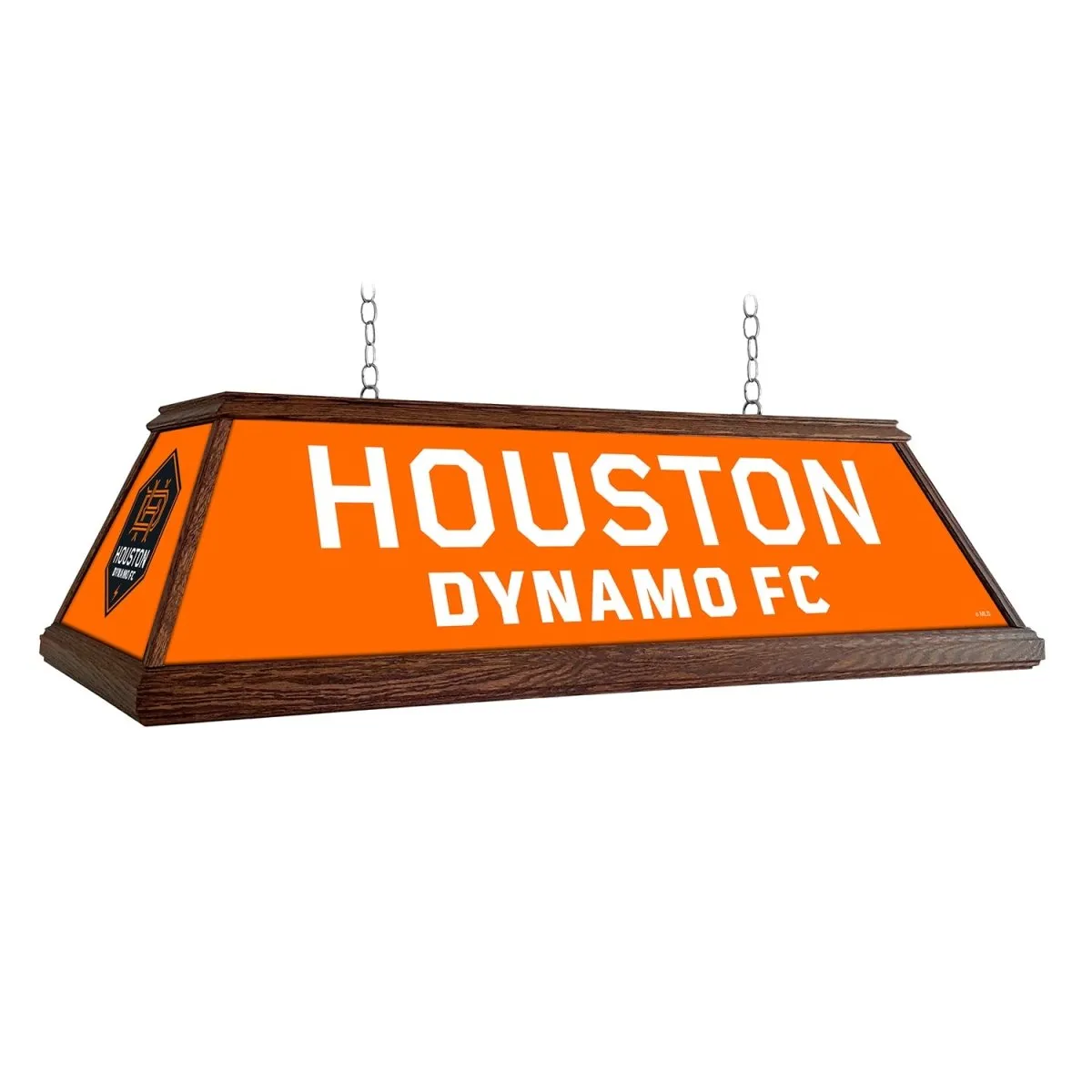 Houston Dynamo: Premium Wood Pool Table Light