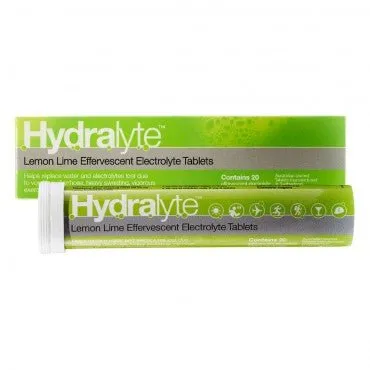 Hydralyte Effevescent Tablets 20 Pack