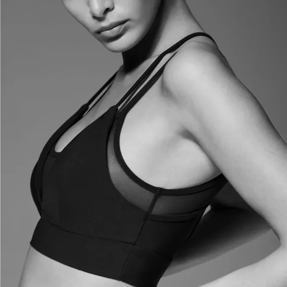 Hypnotic Layered Mesh Bra