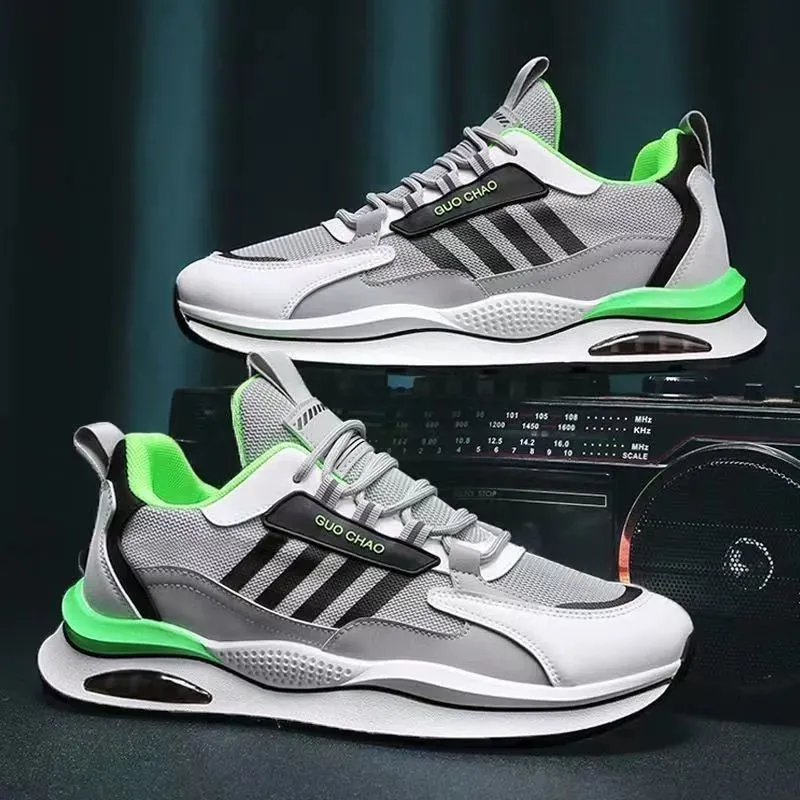 INSTOCK-Men's sports, fashionable, casual mesh shoes